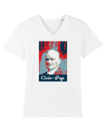 Ciciopop Tricou mânecă scurtă guler V Bărbat Presenter