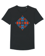 Cusatura din Moldova Tricou mânecă scurtă guler larg Bărbat Skater