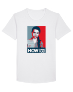 how dare you ... Tricou mânecă scurtă guler larg Bărbat Skater