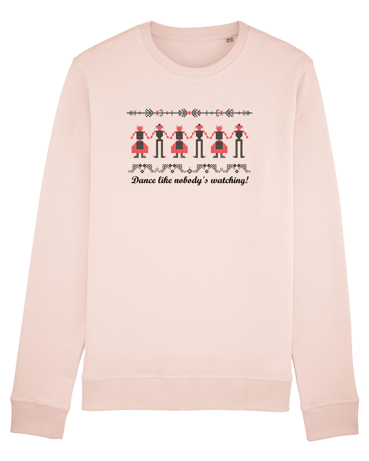 Bluză mânecă lungă Unisex Rise Candy Pink