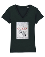 Tricou SOUL QUEEN Tricou mânecă scurtă guler V Damă Evoker