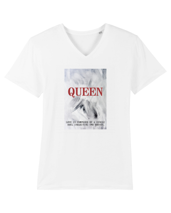 Tricou SOUL QUEEN White