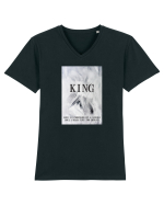 Tricou SOUL KING Tricou mânecă scurtă guler V Bărbat Presenter