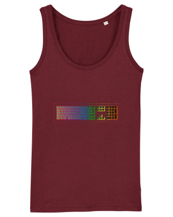 RGB Keyboard Burgundy