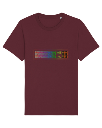 RGB Keyboard Burgundy