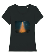 Surreal Vision no. 5 Tricou mânecă scurtă guler larg fitted Damă Expresser