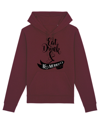 Bea, mănâncă și fii vesel Burgundy