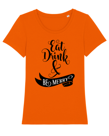 Bea, mănâncă și fii vesel Bright Orange