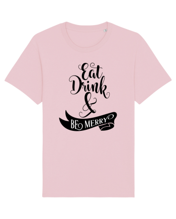 Bea, mănâncă și fii vesel Cotton Pink
