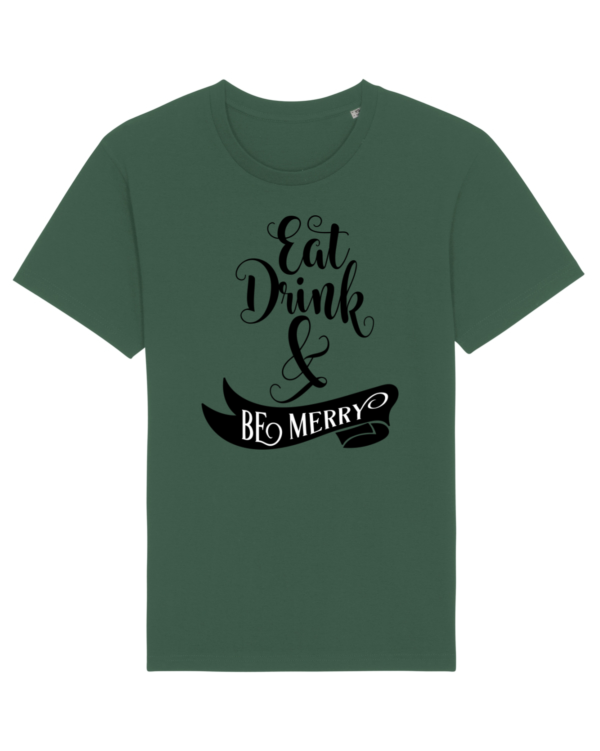 Tricou mânecă scurtă Unisex Rocker Bottle Green
