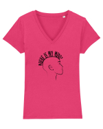 Where is my mind? Tricou mânecă scurtă guler V Damă Evoker