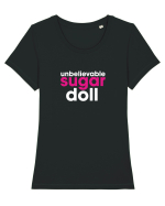 unbelievable sugar doll Tricou mânecă scurtă guler larg fitted Damă Expresser