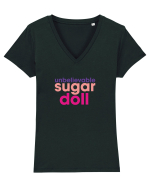 unbelievable sugar doll Tricou mânecă scurtă guler V Damă Evoker