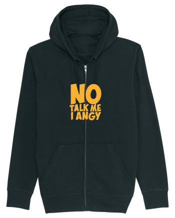 No talk me I angy Black