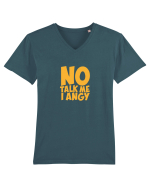 No talk me I angy Tricou mânecă scurtă guler V Bărbat Presenter