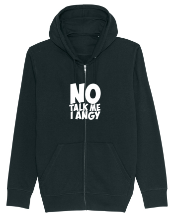 No talk me I angy Black