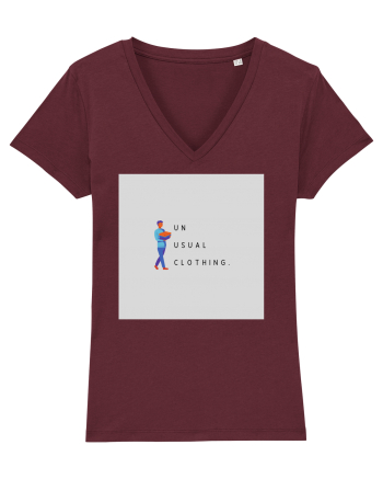 Unusual. Burgundy