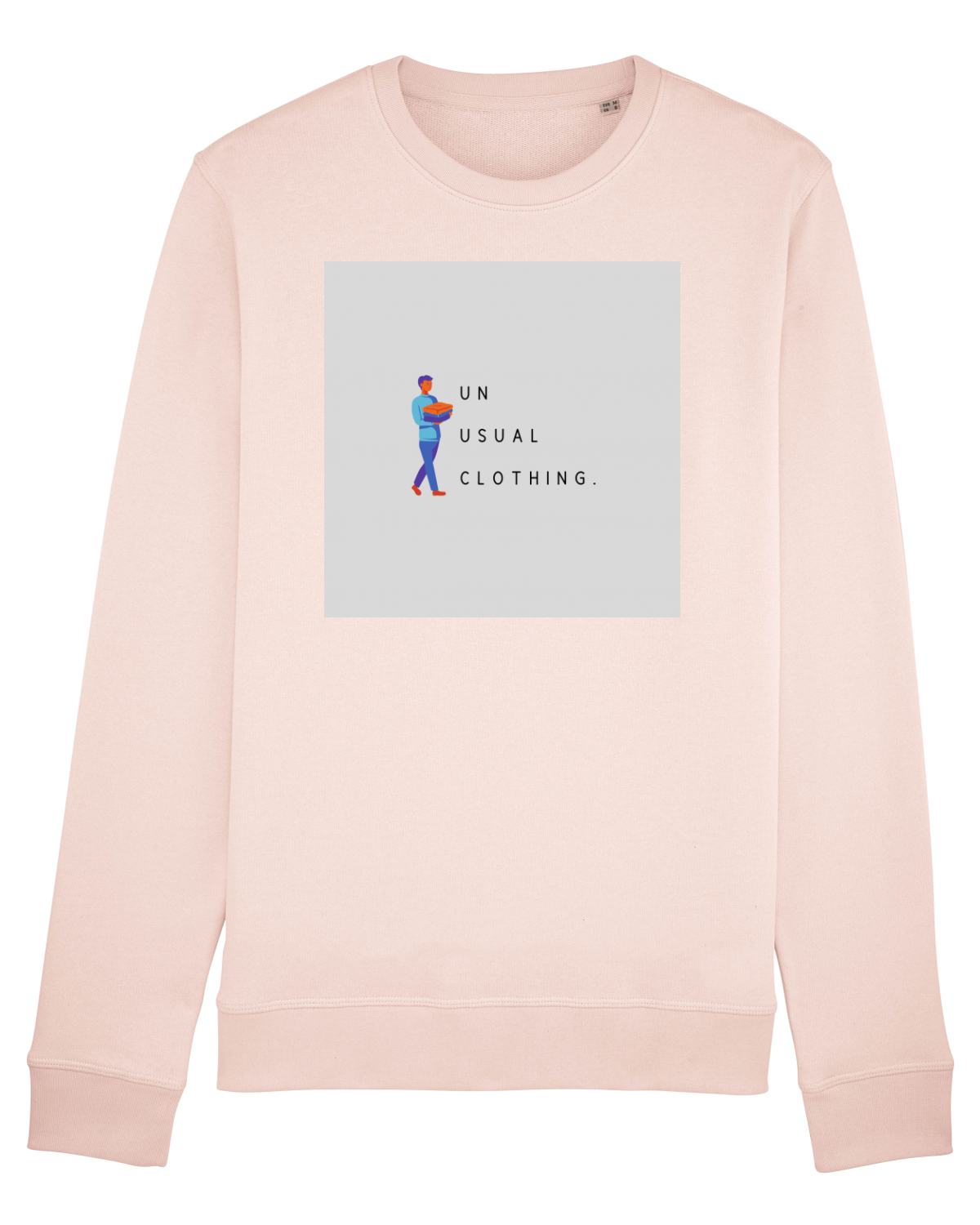 Bluză mânecă lungă Unisex Rise Candy Pink