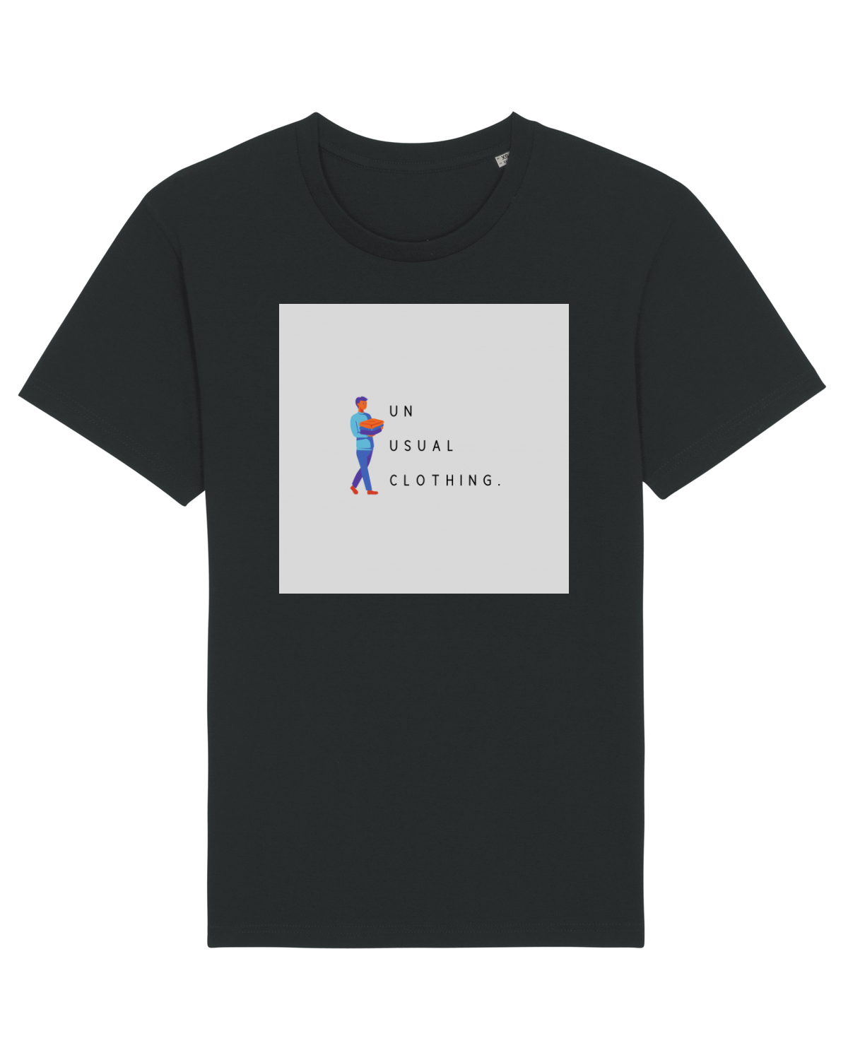 Tricou mânecă scurtă Unisex Rocker Black