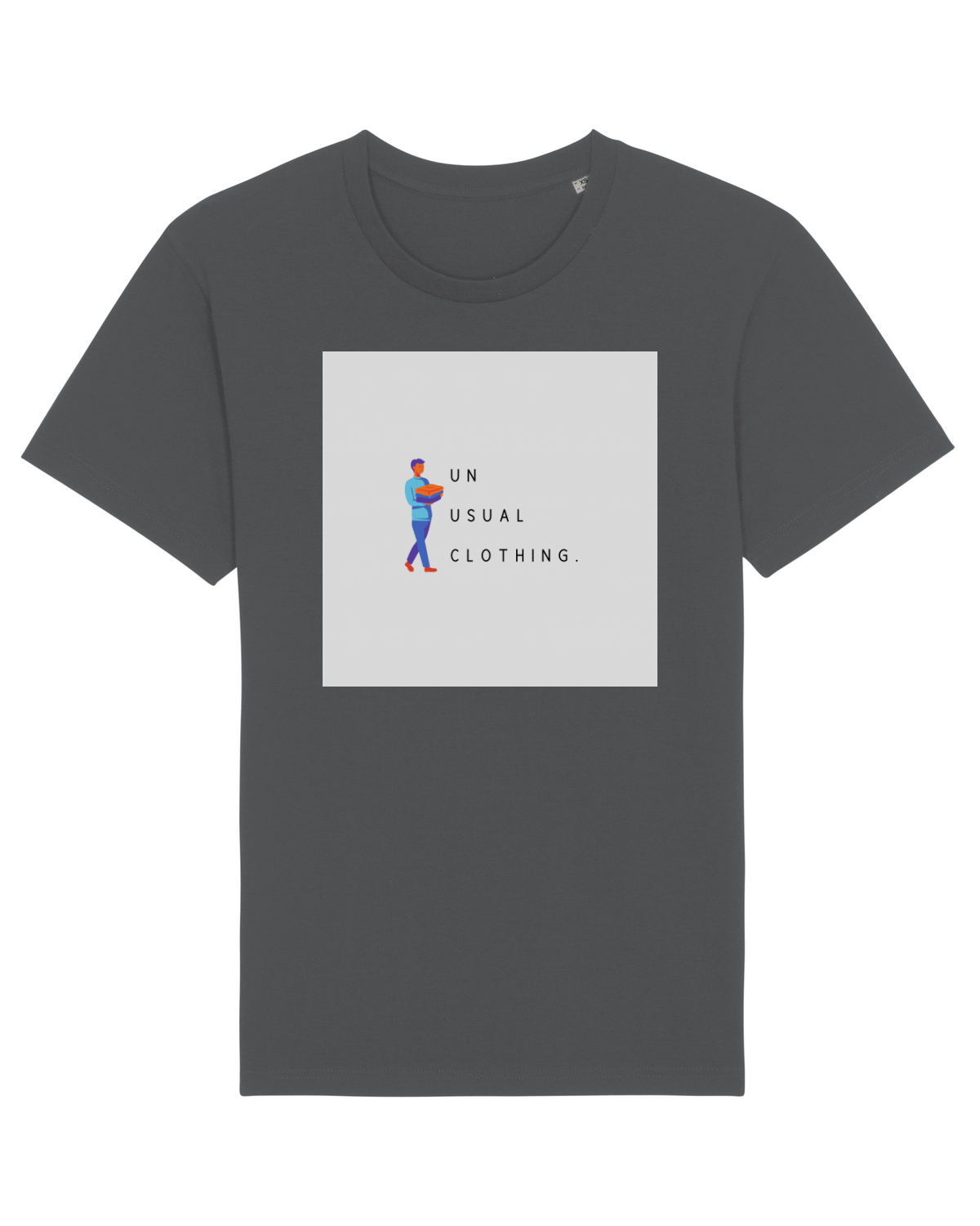 Tricou mânecă scurtă Unisex Rocker Anthracite
