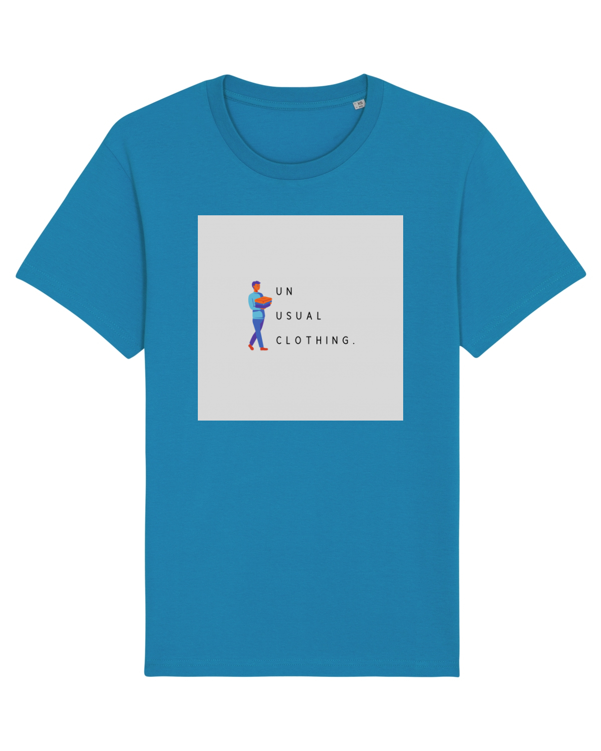 Tricou mânecă scurtă Unisex Rocker Azur