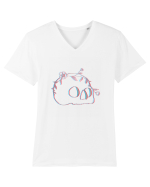 Memento Mori Tricou mânecă scurtă guler V Bărbat Presenter