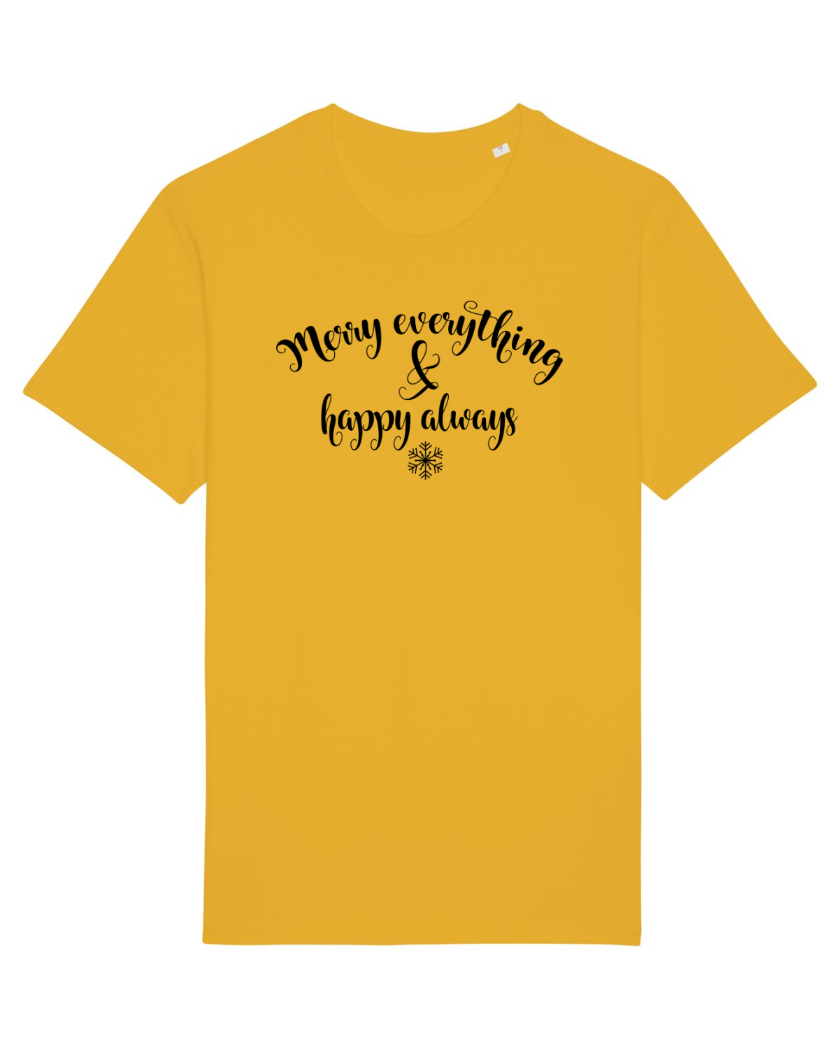 Tricou mânecă scurtă Unisex Rocker Spectra Yellow