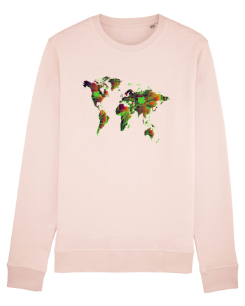 Circuit World Map Candy Pink