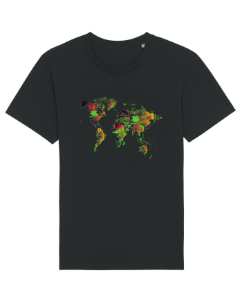 Circuit World Map Black