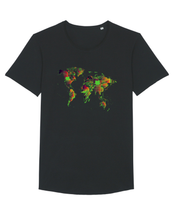 Circuit World Map Black