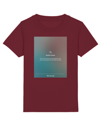 Sensitive content Burgundy