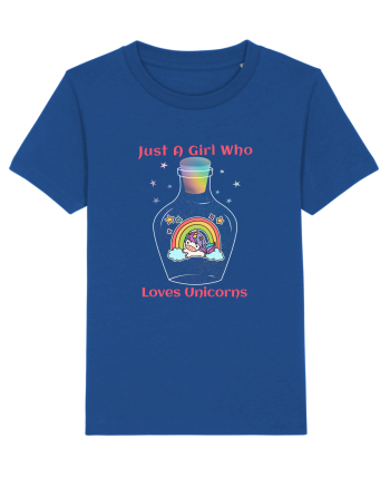 Just A Girl Who Loves Unicorns Majorelle Blue