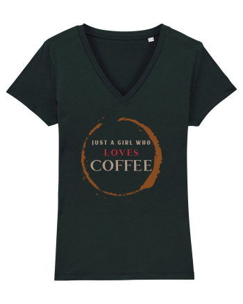 Just A Girl Who Loves Coffee Black
