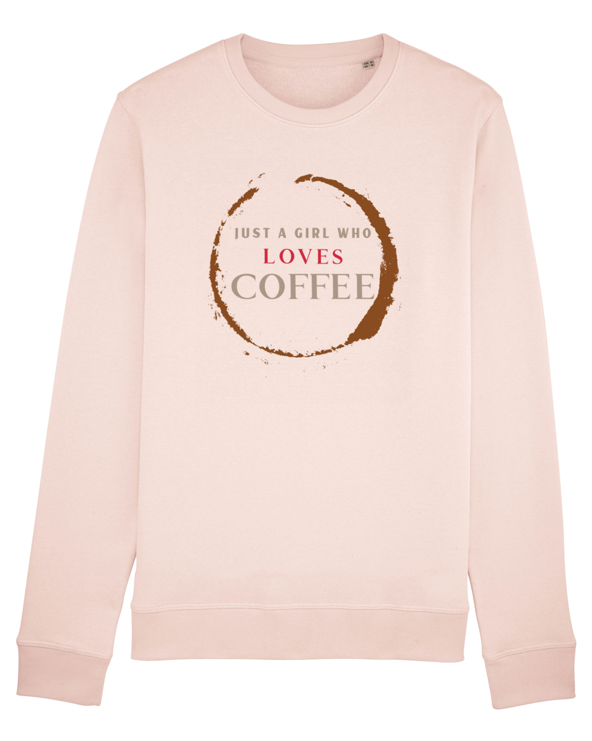 Bluză mânecă lungă Unisex Rise Candy Pink