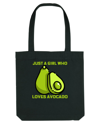 Just A Girl Who Loves Avocado Black