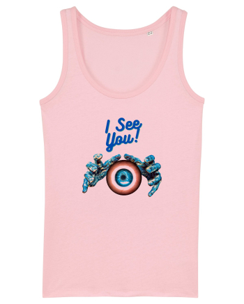 I See You Cotton Pink