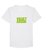 VegetArian Tricou mânecă scurtă guler larg Bărbat Skater