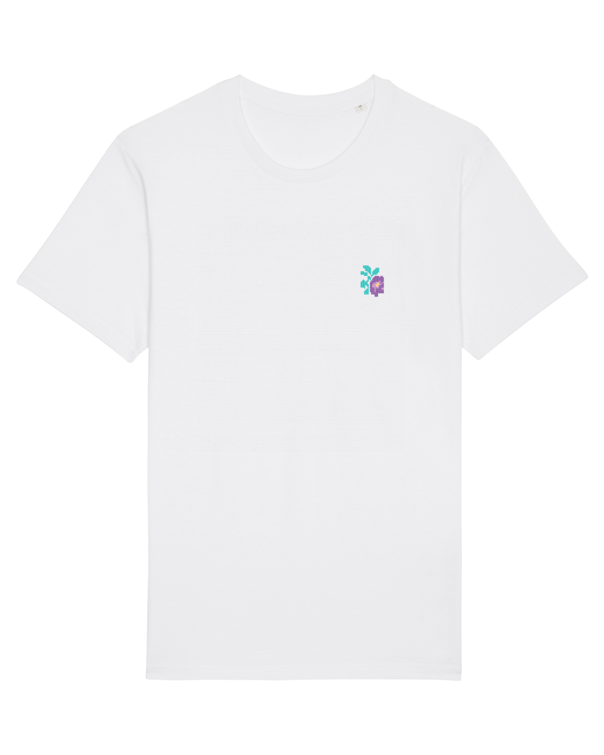 Tricou mânecă scurtă Unisex Rocker White