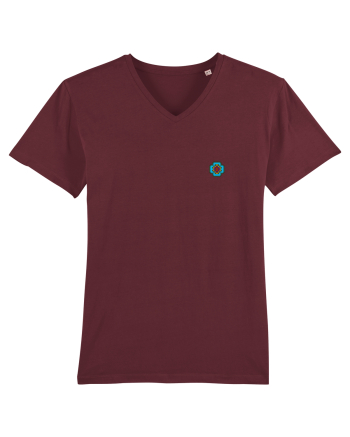 Motiv românesc - Decorativ 2. Burgundy