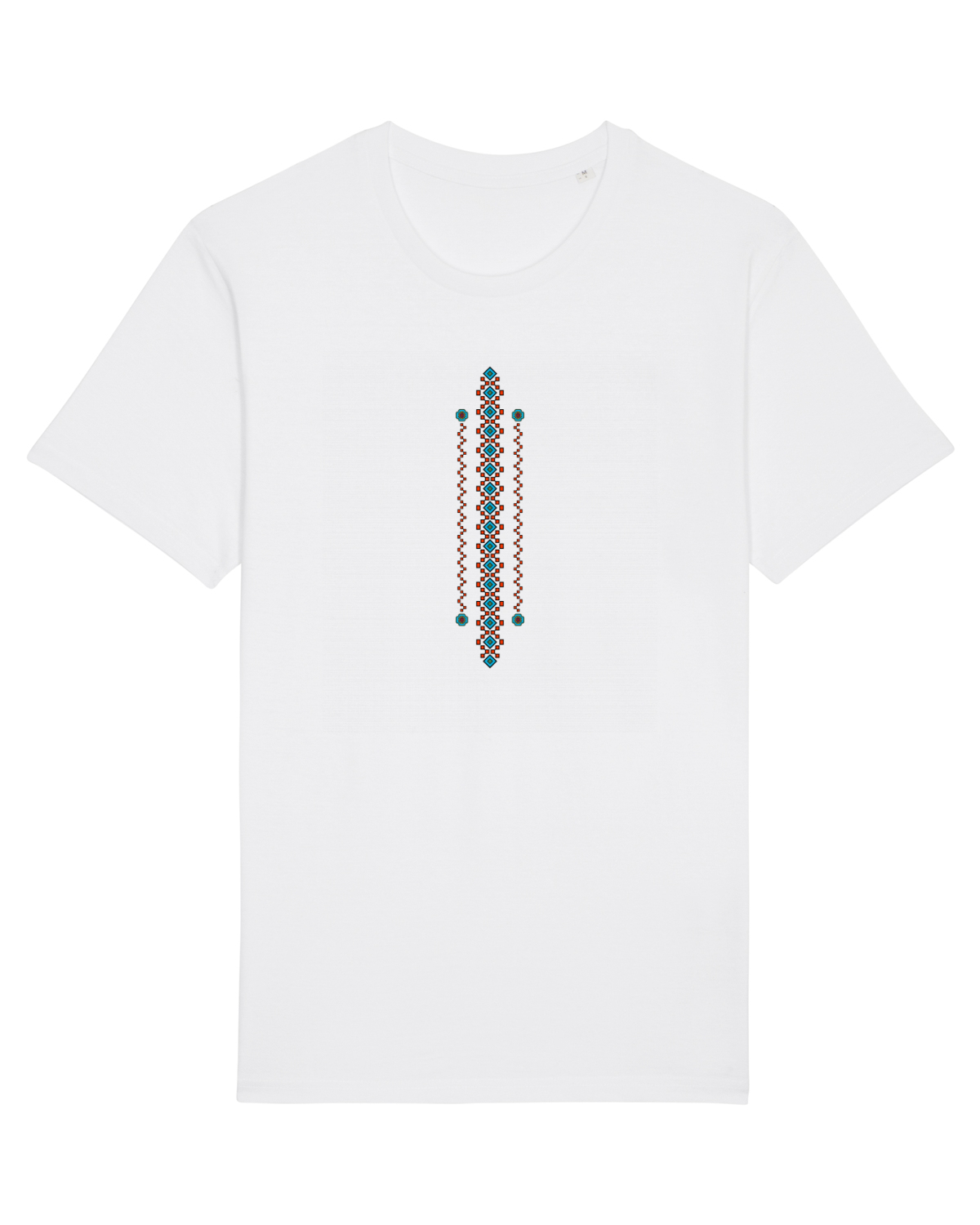 Tricou mânecă scurtă Unisex Rocker White