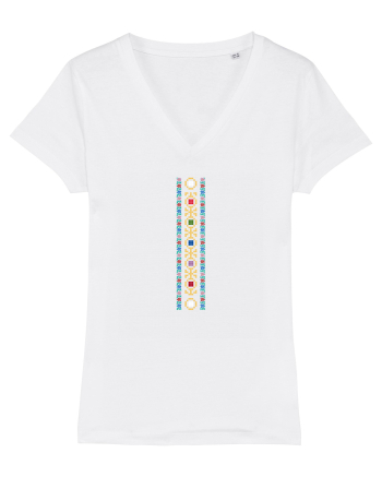 Motiv românesc - Decorativ 7. White