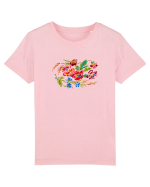 Motiv românesc - Decorativ 9. Tricou mânecă scurtă  Copii Mini Creator