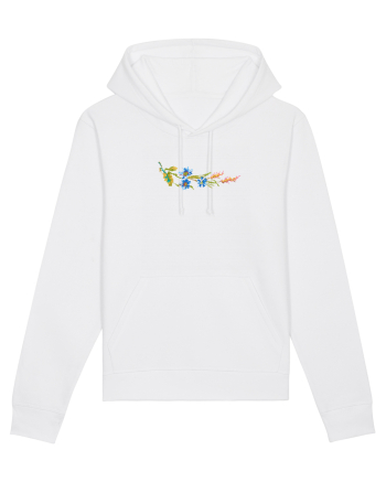 Motiv românesc - Albăstrele cu spice 1. White