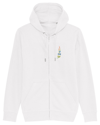Motiv românesc - Albăstrele cu spice 2. White