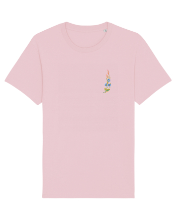 Motiv românesc - Albăstrele cu spice 2. Cotton Pink