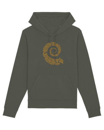 Motiv românesc - Cucuteni 3. Khaki