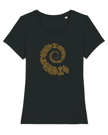 Motiv românesc - Cucuteni 3. Black