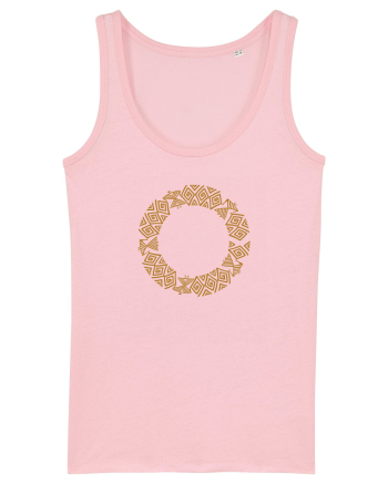 Motiv românesc - Cucuteni 4. Cotton Pink