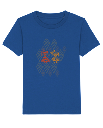 Motiv românesc - Cucuteni 5. Majorelle Blue
