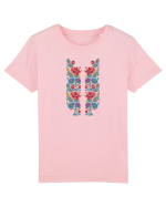 Motiv românesc - Decorativ 10. Tricou mânecă scurtă  Copii Mini Creator